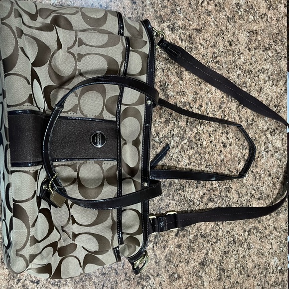 Authentic Coach Diaper Bag - Picture 6 of 6